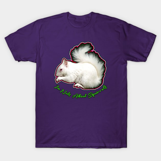 albino squirrel quote T-Shirt by SingSue100